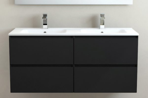 meuble-double-vasque-ceramique-120-cm-noir-mat-one